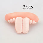 Rabbit Teeth 3pcs