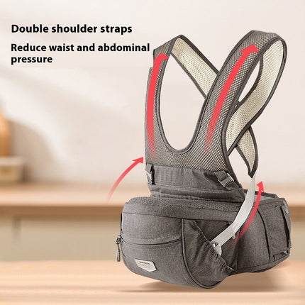 Multifunctional Baby Carrier Strap Outing Toddler Baby Holding Artifact Front Holding Waist Stool