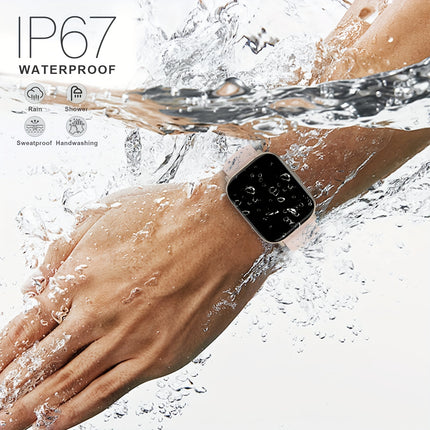 Waterproof Smart Watch With A 2.01-inch Full Touch Screen Display, Message Notifications, Calls,