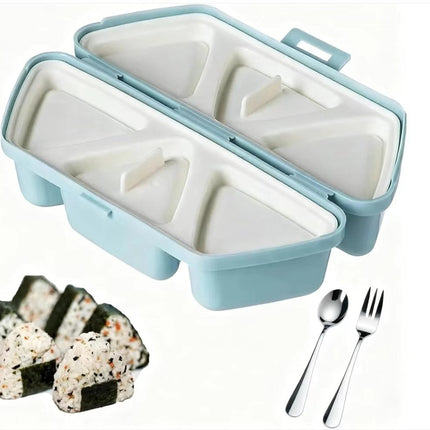 Foldable Creative Bento Box Onigiri Mold Set
