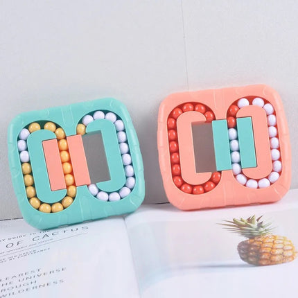 Rotating Bead Plate New Strange Creative Fingertip Rubik's Cube Plane Ball Children's Educational Toys