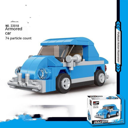 Building Block City Recycling Car Assembly Toy