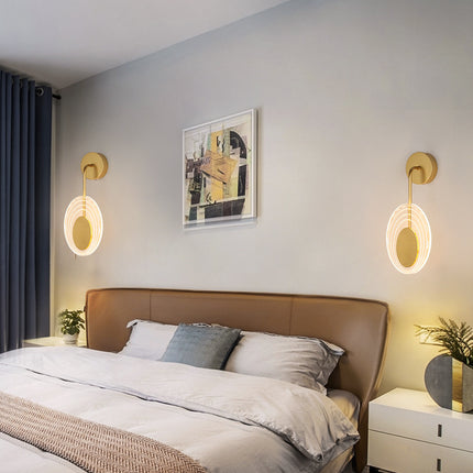 Modern Led Corridor Aisle Hallway Lamp Bedroom Bedside Wall Lamp