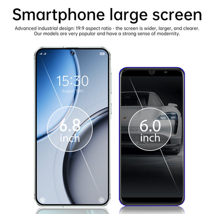 S26 Ultra 5G Unlocked Smartphone, 12GB+256GB Large Storage, 6.8-inch HD Display, Android System