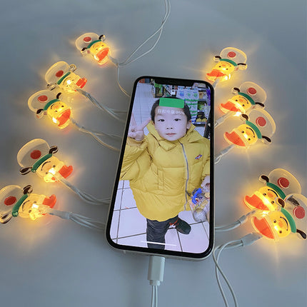 Christmas Fashion Decoration Charging LED Colorful Lights