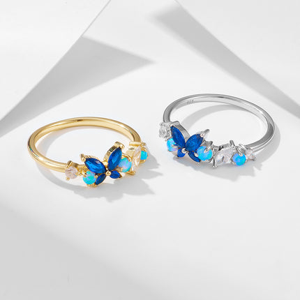 Butterfly Ring For Women A Niche, Light-luxury Design In European And American Styles