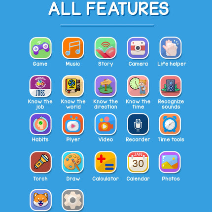 Youngsters's Smartphone Toy, Unicorn Silicone Case, Music, Photography, Flashlight, Habit Training, Painting and Other Learning Functions, 17 Puzzle Games, The Best Gift for Youngsters's Festival, Birthday, Christmas for Youn