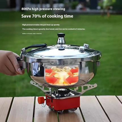 Mini-portable Outdoor Small Pressure Cooker