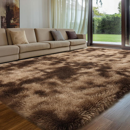 Luxurious Soft Modern Shag Rug for Living Rooms, Bedrooms, Or Dorms, Featuring