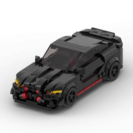 Building Block Toy Car Assembly Model