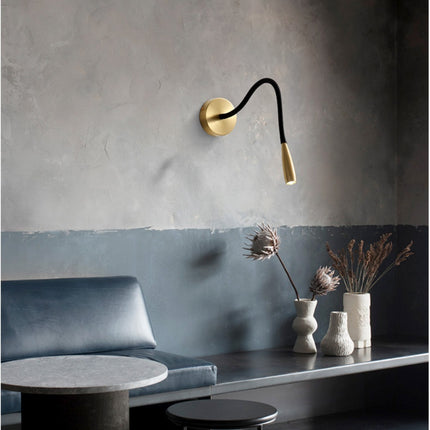 Hose Wall Lamp Bedside LED Copper Lamp