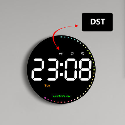 Living Room Digital Electronic Clock Wall Clock