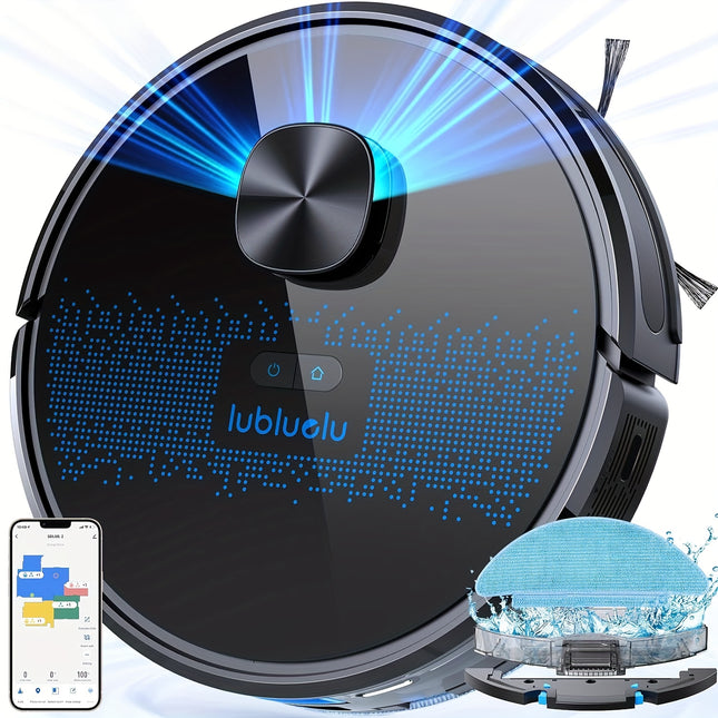 Newest B40Plus/SL60D Robot Vacuum And Mop Combo 17000Pa Strong Suction, Self-Emptying