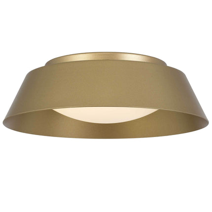 11 inch Brass LED Flush Mount