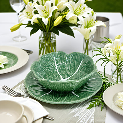 1pc Or 2pcs, Creative Cabbage Dinnerware Set, 77.44Oz Extra Large Cabbage Soup Bowl,