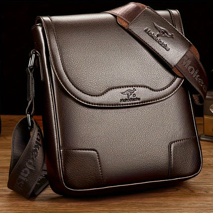 New Men'S Crossbody Bag, Single-Shoulder Vertical Casual Backpack, Trendy Large