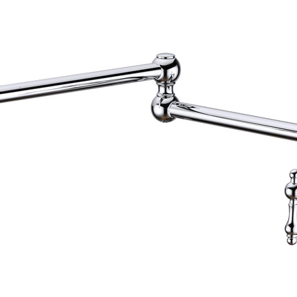 Wall Mount Folding Kitchen Pot Filler Faucet