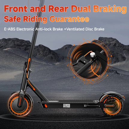 TODIMART T3 Adult Electric Scooter, Made Of Ultra Lightweight Material,