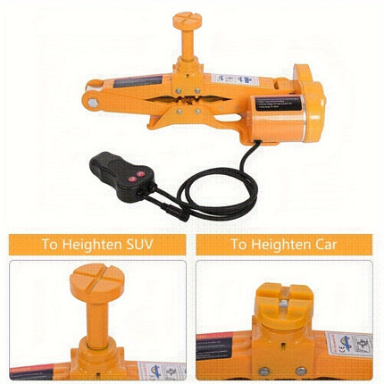 3Ton 12V DC Automotive Car Electric Jack Lifting SUV Van Garage And Emergency Equipment