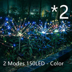 2mode 2pcs / Colorful / 150LED