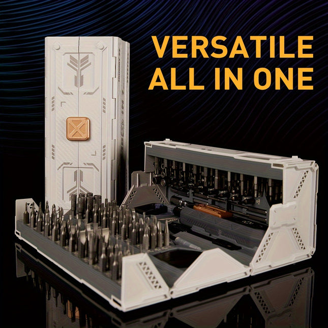 Manual 180in1 Precision Screwdriver Set, with A Stylish Square Storage Box Design. A Professional