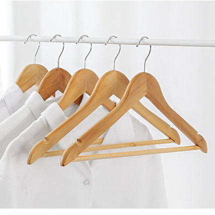 Solid Wood Hanger Retro Wooden Hanger Non-slip