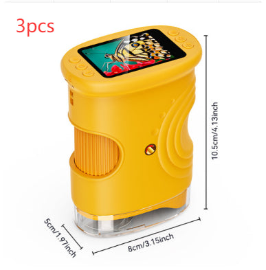 Outdoor Exploration Children's Handheld Digital Microscope