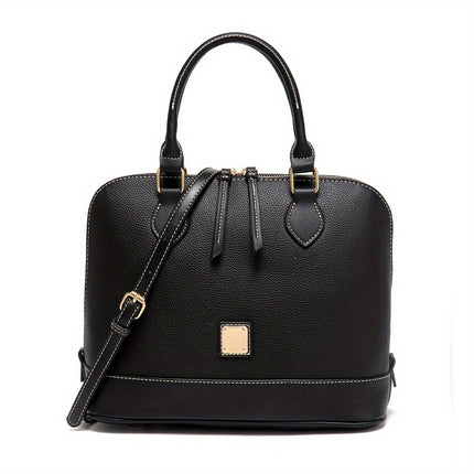 Women's Solid Color Lizard Print Daily Shoulder Crossbody Bag