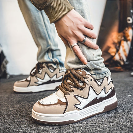 Men's Low-Top Bread Sneakers - All-Season Casual Sports Shoes with  Upper & Rubber Sole