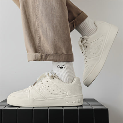Men'S Trendy Low-Top Skate Shoes with Thick Tongues, Versatile And Popular Casual Sneakers.