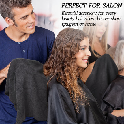 26 Packs of Bleach Proof Salon Towels Absorbent Microfiber Towels