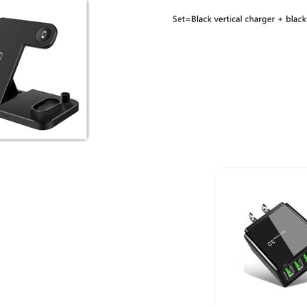 4 in 1 Wireless Charger Qi 10W Fast Charging