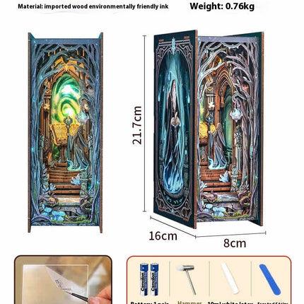 DIY Assembly Of Handmade Model Building Blocks