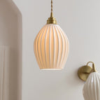 Light yellow large lampshade