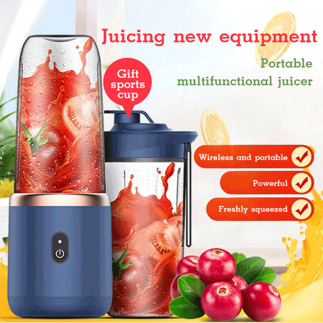Blender Mini Juicer Cup Extractor Smoothie USB Charging Fruit