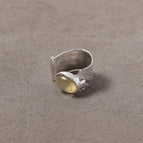 Yellow Agate Silver