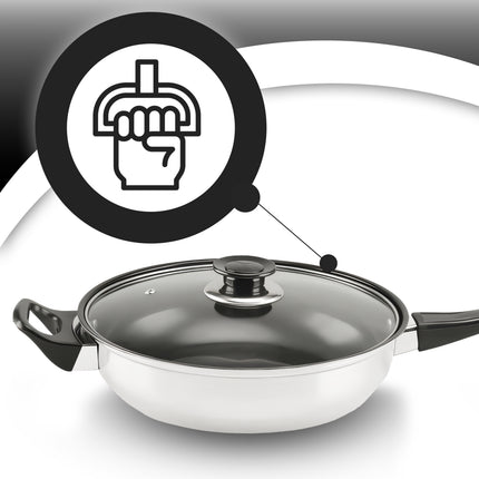 Set of Casseroles And Kitchen Accessories Homesmart, 11pcs, Compatible with Gas And Induction, High Quality