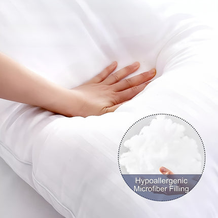 Single Pack, Adult Body Pillow, Breathable And Cool Strip Long Pillow,