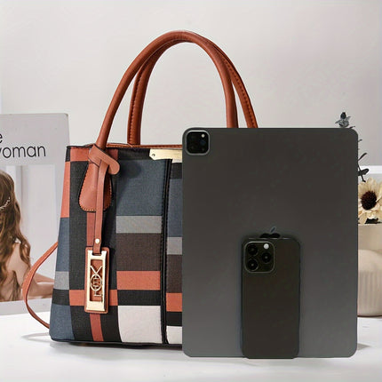 Large Capacity, Adjustable Shoulder Strap, Zipper Closure, Polyester Lining, Perfect for Commuting