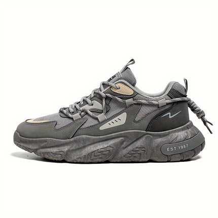 New Style Versatile Men'S Sports Casual Shoes in Black And Rice, White And Blue, Gray.