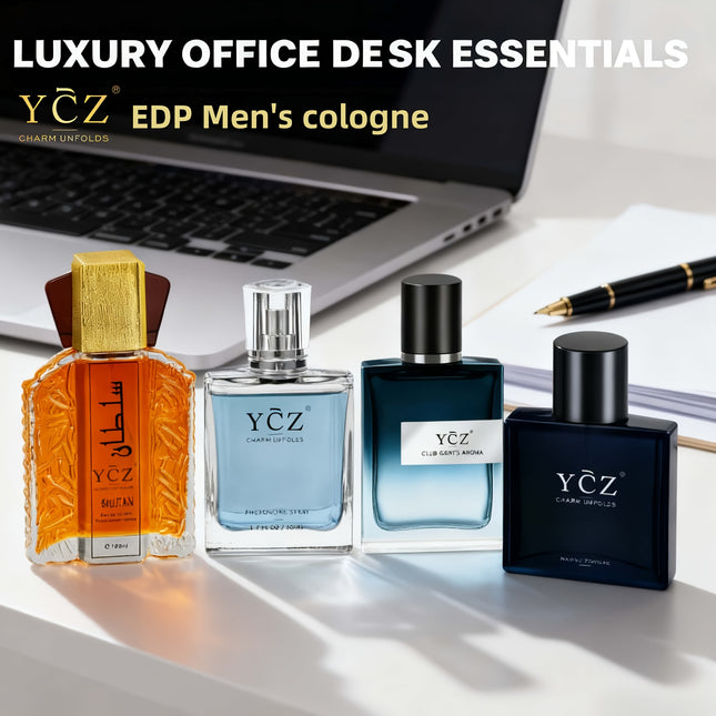 Men's Pheromone Cologne Suitable for - with Pheromones, Fresh Spicy & Lavender Scent, Warm Woody Base