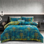 Fantasy Jungle Blue / 1.5to1.8 flat sheet