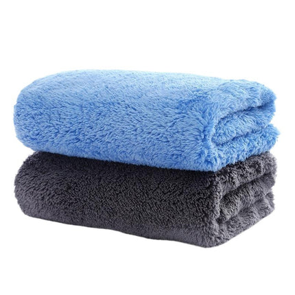 Pu Mi Coral Velvet Trimming Home Towel