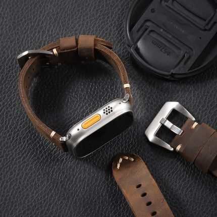 Series Men's Leather Watch Band