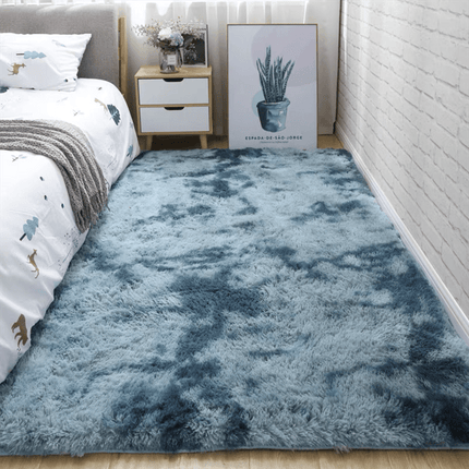 1pc, Soft Plush Area Rugs, Non-slip Fuzzy Shag Plush Soft Shaggy Bedside Rug,