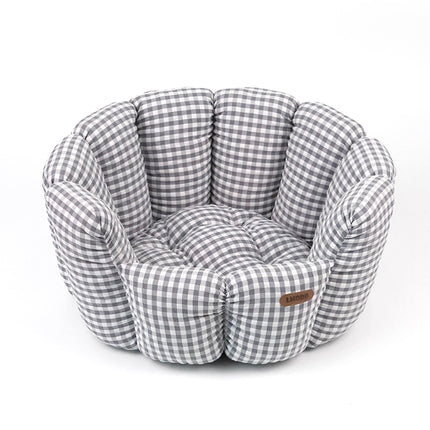 Plaid Pet Bed For All Seasons