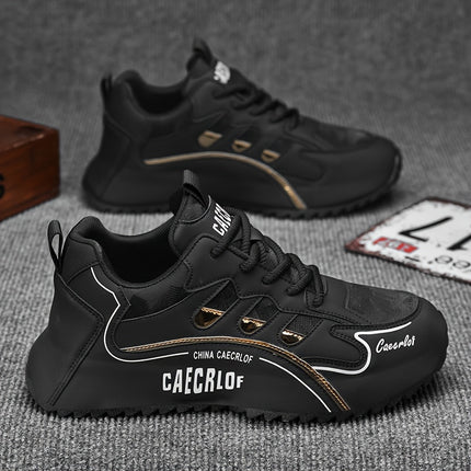 Men'S High-End Casual Shoes with for Autumn And Winter, Versatile Soft-Soled Lightweight Running Shoes