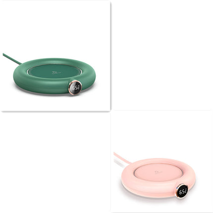 Cup Warmer Pad USB Charge Home Office 3 Temperatures Adjustable Heat Plate LED Display Electric Heater Mug Pad Winter Kitchen Gadgets