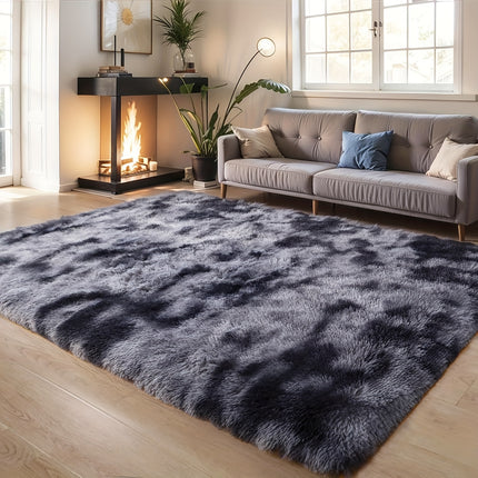 Sponge Fine Thick Fluffy Mat, Soft Bedroom Fluffy Mat, Non-Slip Soft Plush Bedside Mat,