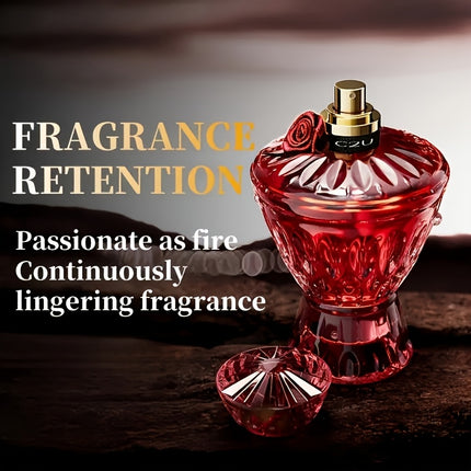 2.54oz Women'S Red Crystal Valentine Perfume For College Students Valentine'S